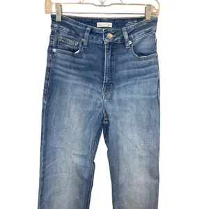 Good American Good True Straight Jeans Super High Rise Blue Indigo1243 Size 2/26 thumbnail 3