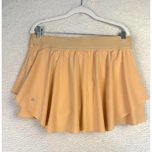 Lululemon Court Rival High-Rise Skirt 12 Summer Glow Activewear Athleisure thumbnail 2