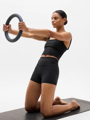 Athleta Elation Ultra High Rise Shortie - Black thumbnail 1