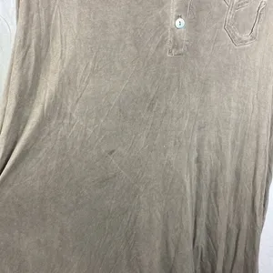 POL Gray Sleeveless T Shirt Tunic Top L thumbnail 6