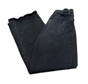 JUST BLACK black wide leg jeans thumbnail 1