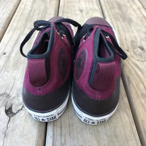 Converse Chuck Taylor All Star Sneakers Mid-Top Burgundy thumbnail 3