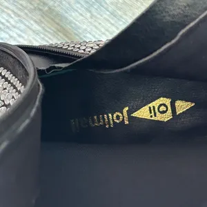 Jolimall Black Rhinestone‎ Mirror Studded Pointed Toe Stiletto Ankle Boots 8 thumbnail 8