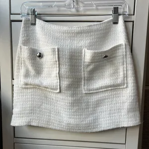 Reformation Tweed Skirt thumbnail 2