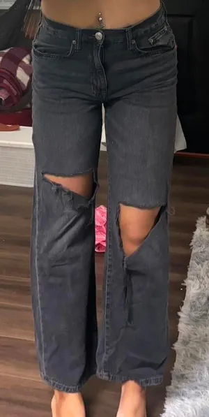 Aeropostale Jeans Distressed Low-Rise thumbnail 1