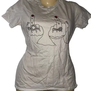 Nasty Gal White Graphic Tee thumbnail 1