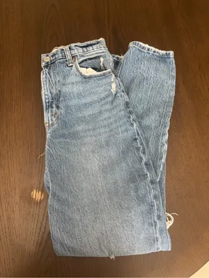 Abercrombie 90’s straight ultra high rise thumbnail 2