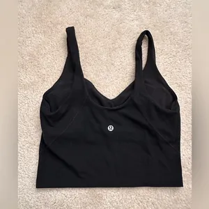 Lululemon Align Ribbed Tank Top Black Size 6 thumbnail 3