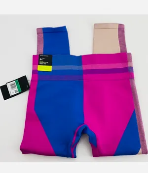 Nike Sculpt Lux Tight Fit Colorful Leggings EUC thumbnail 5