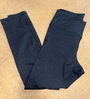 Old Navy Navy Blue High-Waist Leggings thumbnail 1