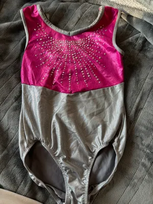 gymnastics leotard Pink thumbnail 1