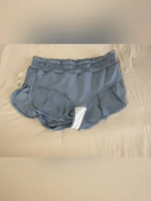 FP Movement by‎ Free People Dusty Blue Athletic Running Shorts NWOT thumbnail 9