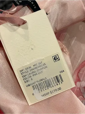🌸Nwt Alex Marie Floral Wrap Dress Long Sleeve Size 8🌸 thumbnail 7