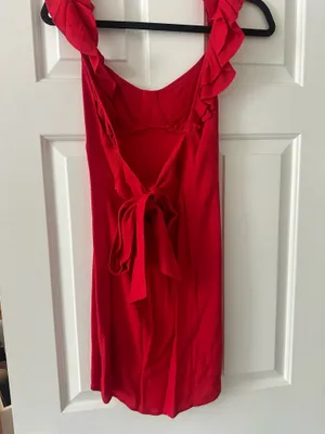 Cotton Candy LA Red Mini Dress thumbnail 2