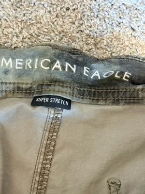 American Eagle Women’s Super Stretch Tie-Dye Cargo jogger pants size 18 Long thumbnail 5