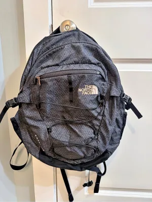 The North Face Borealis Laptop Backpack Black, Gray & Rose Gold thumbnail 1