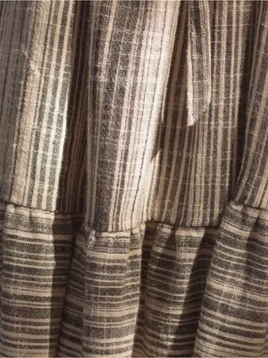 Christy Dawn Bianca Dress in Washed Noir Stripe M thumbnail 4