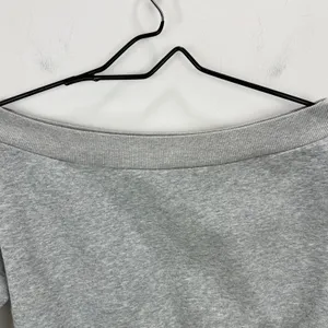 Majorelle Martine Sweater Sweatshirt Cropped Off Shoulder Balletcore Gray Small thumbnail 5