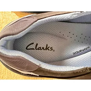 Women's Clarks Wave Plateau Navy Nubuck Size 8.5 thumbnail 8