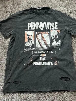 Dolls Kill Black Pennywise The Deadlights Graphic Tee thumbnail 1