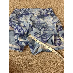 Columbia Athletic Shorts Womens‎ M Blue Graphic Print Casual Outdoor thumbnail 5