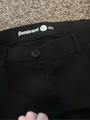 Betabrand Stretch Pull On Classic Comfy Work Pants thumbnail 6