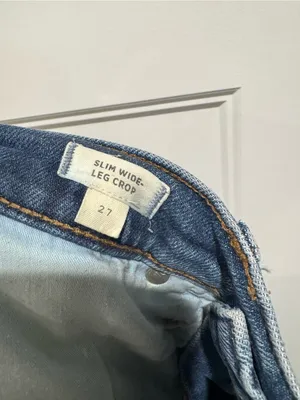 Madewell SLIM WIDE LEG Crop Jeans thumbnail 10