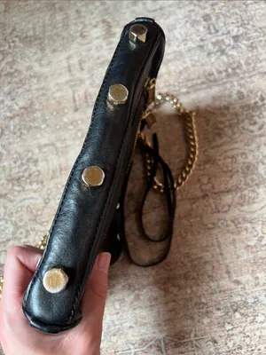 Rebecca Minkoff Black Zipper Crossbody thumbnail 7
