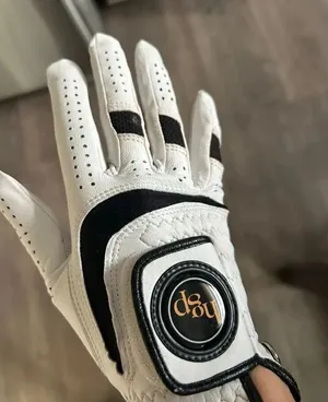 Golf leather glove right hand size XS to small white leather glove thumbnail 1