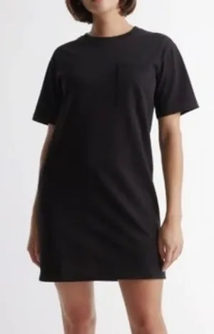 QUINCE 100% Organic Cotton Relaxed R Shirt in Black thumbnail 1