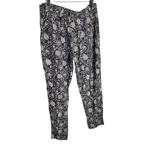 Maelu Designs Lounger Pants Indian Blockprint Peony S thumbnail 3