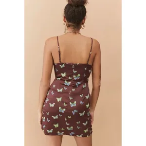Urban Outfitters | Mallory Butterfly Mini Slip Dress | Medium thumbnail 12