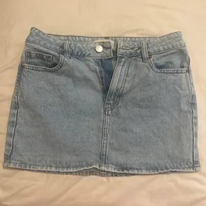 PacSun Light Wash Denim Skirt thumbnail 2