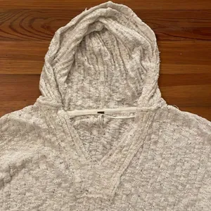 Free People Baja Babe Hacci Hooded Knit Sweater Womens Size Small Oversized thumbnail 11