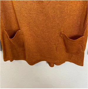 LOGO By Lori Goldstein Sweater Women’s Cowl Neck Front Pockets A343821 XL thumbnail 3
