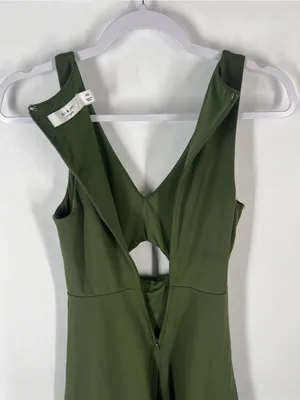 Ali & Jay Olive‎ Green Cutout Mini Dress Size XS thumbnail 10