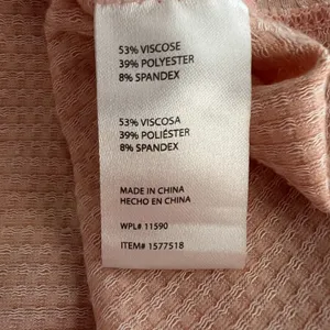 Weatherproof Vintage Hoodie Womens Small Pink Gingham Drawstring Long Sleeve Top thumbnail 7
