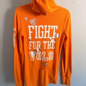 Y2k Orange Victoria'S Secret Pink University Of Tennessee Volunteers Thermal Top thumbnail 8