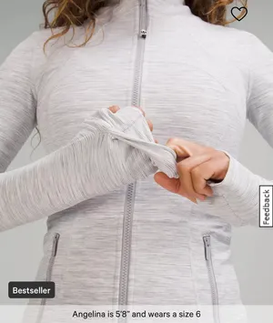 Define Jacket Space Ice Grey Alpine White thumbnail 2