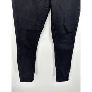 Levis‎ 311 Shaping Skinny Soft Black Cotton Blend Denim Jeans Womens 30x30 thumbnail 4