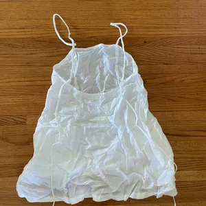 Vitamin A White Linen Dress thumbnail 3