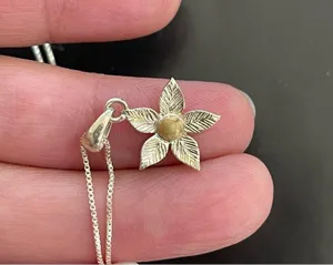Vintage Italy 925 silver Necklace bought from UK thumbnail 3