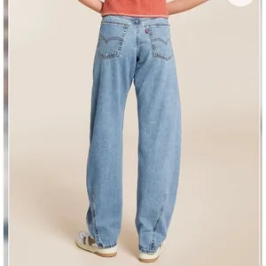 Levi's Premium‎ Baggy Dad Barrel Tapered Jean Easy Days Medium Wash Blue 25 thumbnail 3