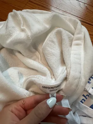 Grayson Threads Self Love Club White Crewneck Sweatshirt thumbnail 3