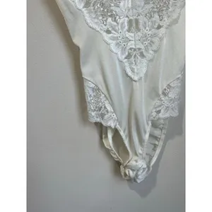 Vintage Henson Kickernick Lace‎ Teddy Lingerie Romantic Cottagecore Size S thumbnail 5