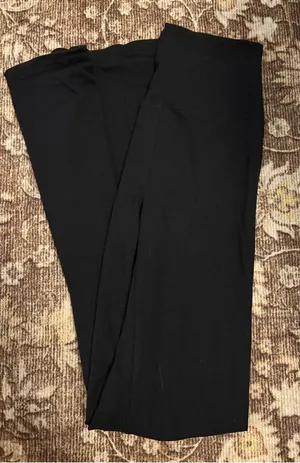 Aerie Classic Black Flare Leggings thumbnail 1