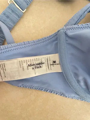 Abercrombie & Fitch Continuous Underwire Twist Bikini Top Size Medium thumbnail 3