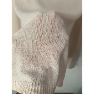 VKOO Cashmere Sheer Turtleneck Sweater 90s Minimalist M thumbnail 5