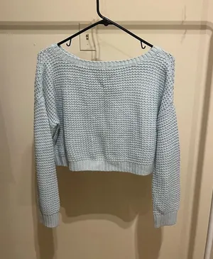 American Eagle Cropped Sweater thumbnail 2