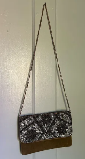 Sparkly cross body bag thumbnail 1